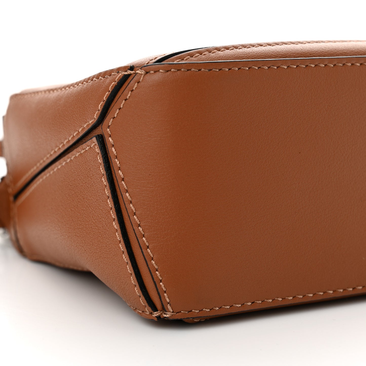 Calfskin Mini Puzzle Bag Tan