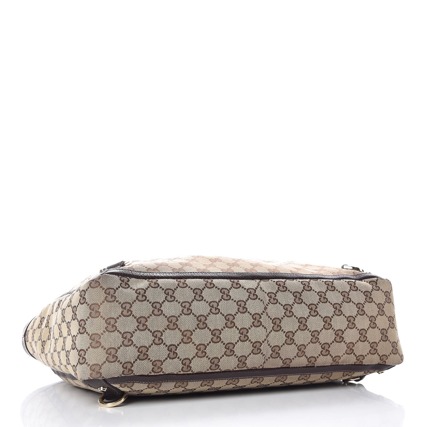 Gucci Monogram Large Abbey Tote Dark Brown 4 of 11