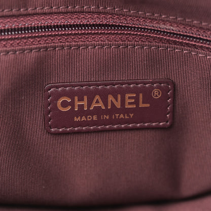 Chanel Iridescent Calfskin Lambskin Chevron Quilted Camera Case Black 6 of 12