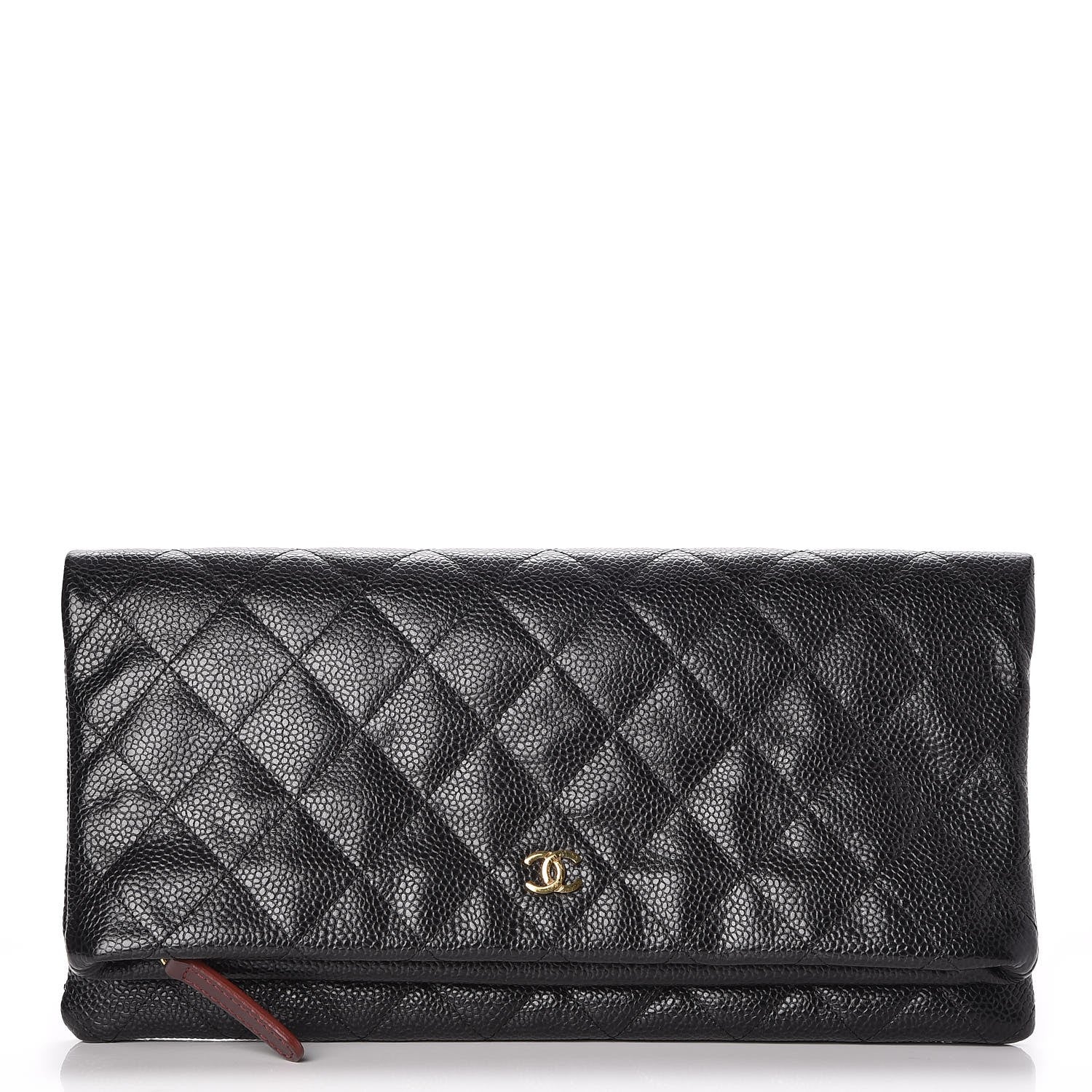 Chanel Caviar Quilted CC Beauty Clutch Black 1 of 8