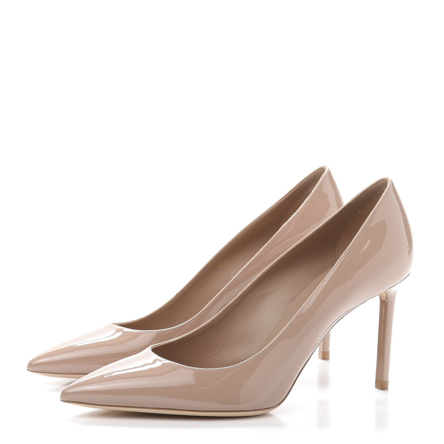 Patent Anja 85 Pumps 38.5 Nude