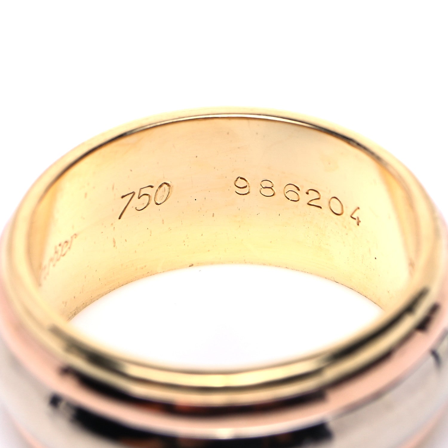 Cartier 18K Pink Gold Diamond Juste Un Clou Ring 56 7.5 4 of 5