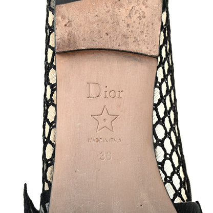 Christian Dior Resille Ribbon Miss J'Adior Ballet Flat 36 Black 7 of 8