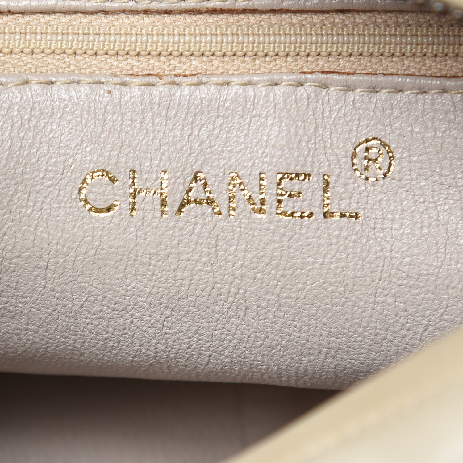 Chanel Lambskin Diagonal Quilted Tassel Camera Bag Light Beige 6 of 19