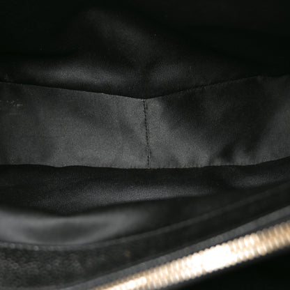 Chanel Caviar Quilted XL Grand Shopping Tote GST Black 5 of 10