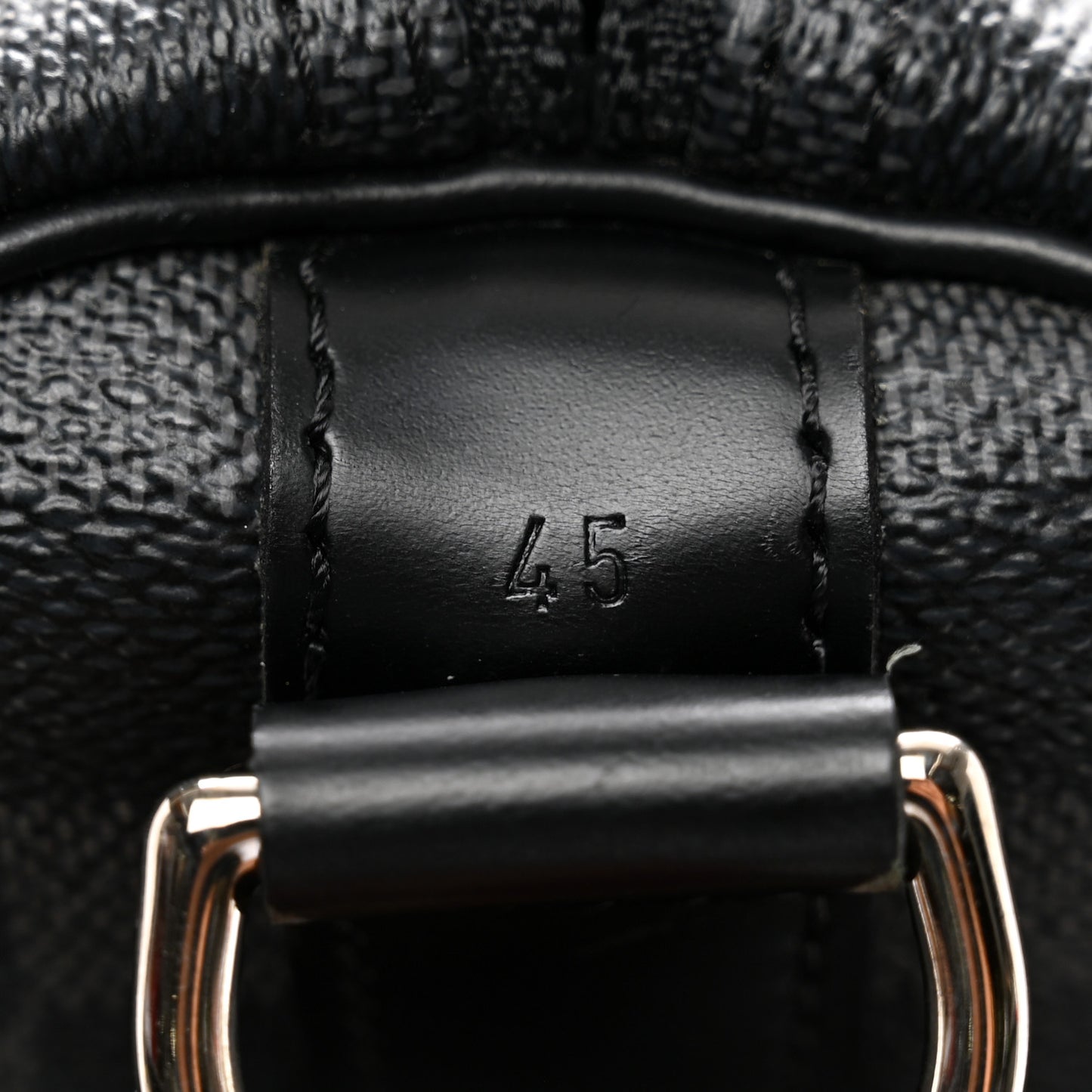 Damier Graphite Keepall Bandouliere 45