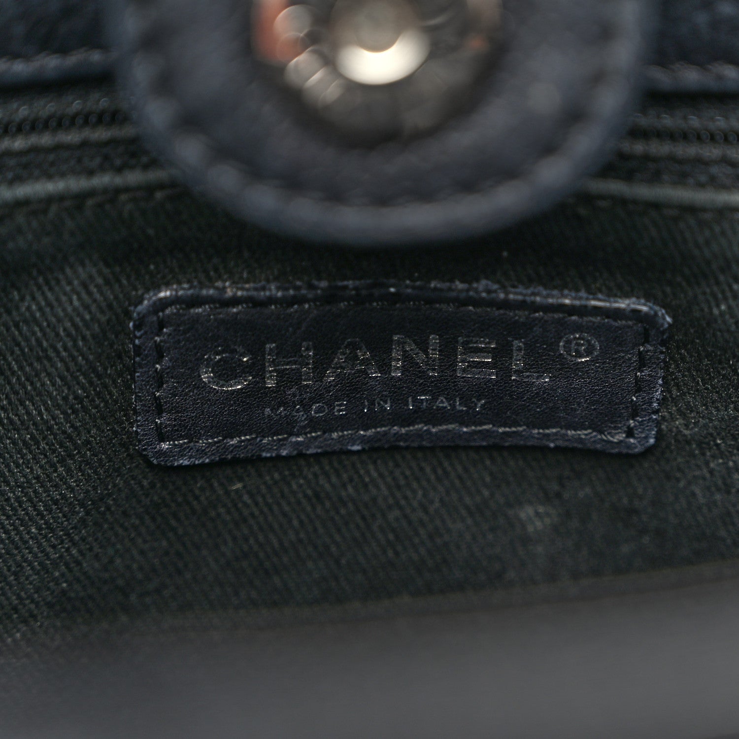 Chanel Caviar Quilted Petit Shopping Tote PST Black 6 of 11