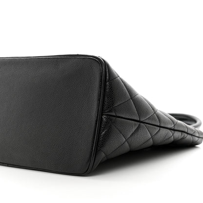 Chanel Caviar Quilted Medallion Tote Black 10 of 10