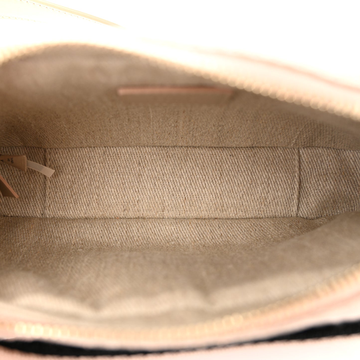Linen Woody Belt Bag Blush Beige