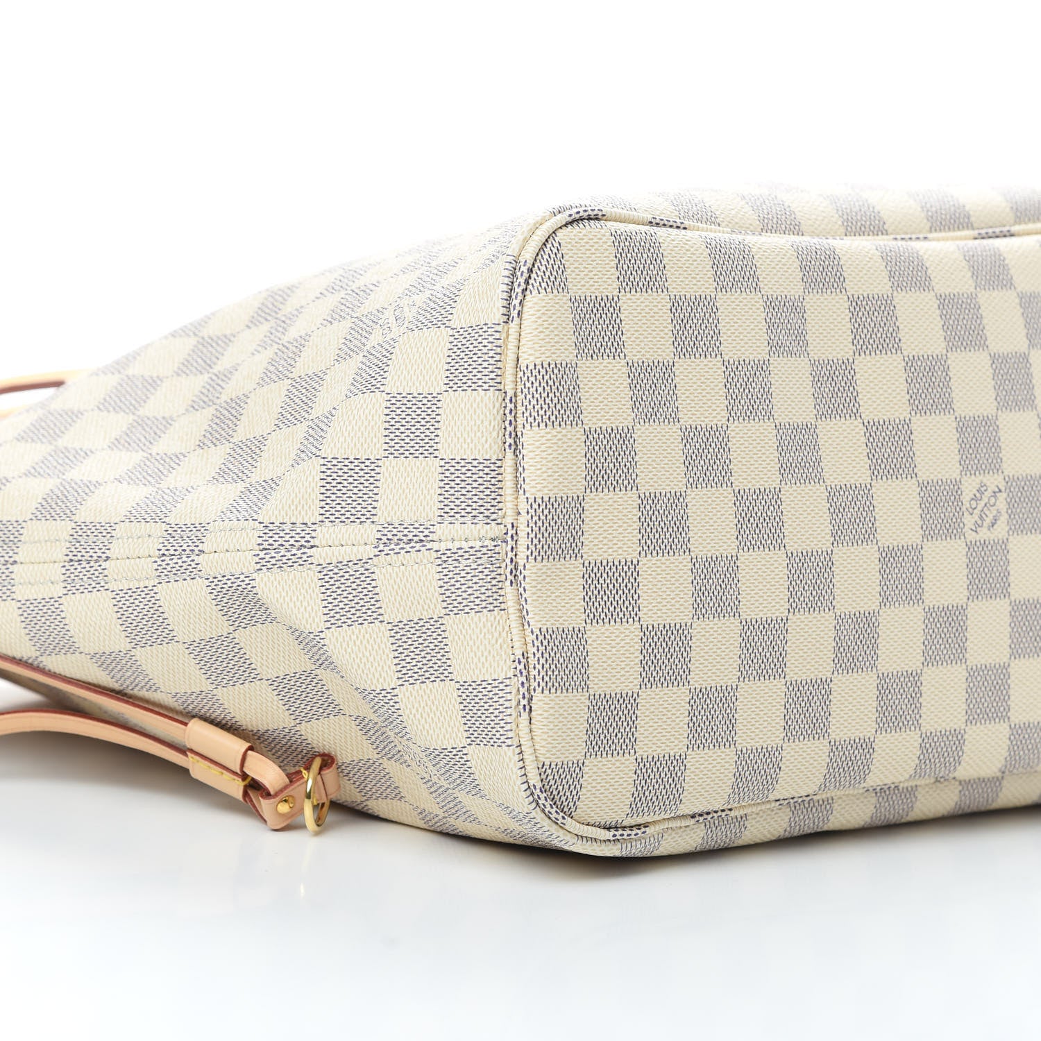 Louis Vuitton Damier Azur Neo Neverfull MM Rose Ballerine 11 of 13