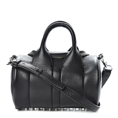 Alexander Wang Pebbled Lambskin Mini Rockie Black Rhodium Hardware 1 of 20