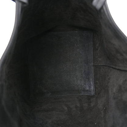 The Row Grained Calfskin Park Tote Three Black 6 of 12