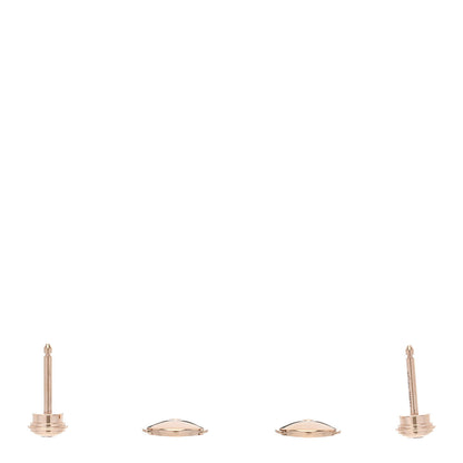 Cartier 18K Pink Gold Diamond MM D'Amour Earrings 3 of 5
