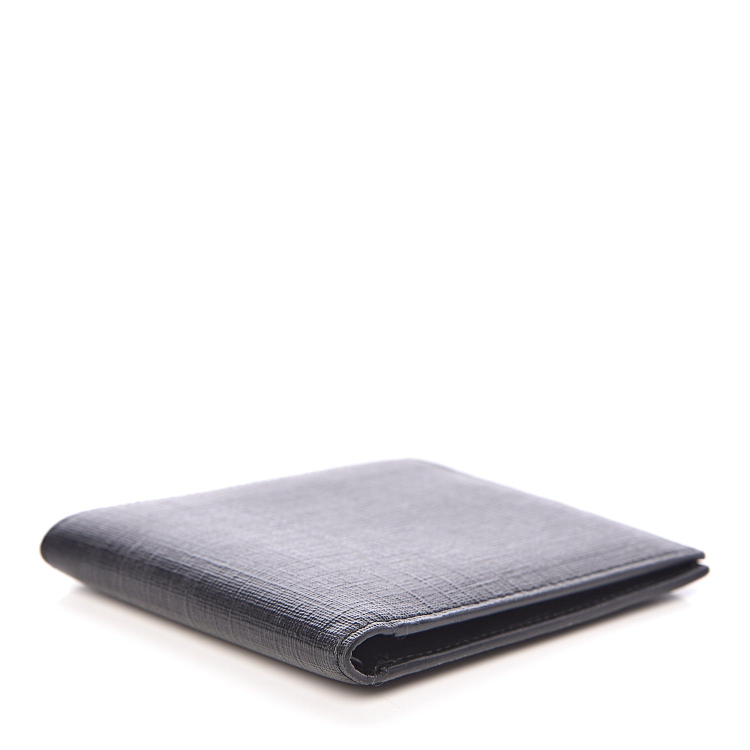 Fendi Zucca Spalmati Bi-Fold Wallet Black 4 of 7