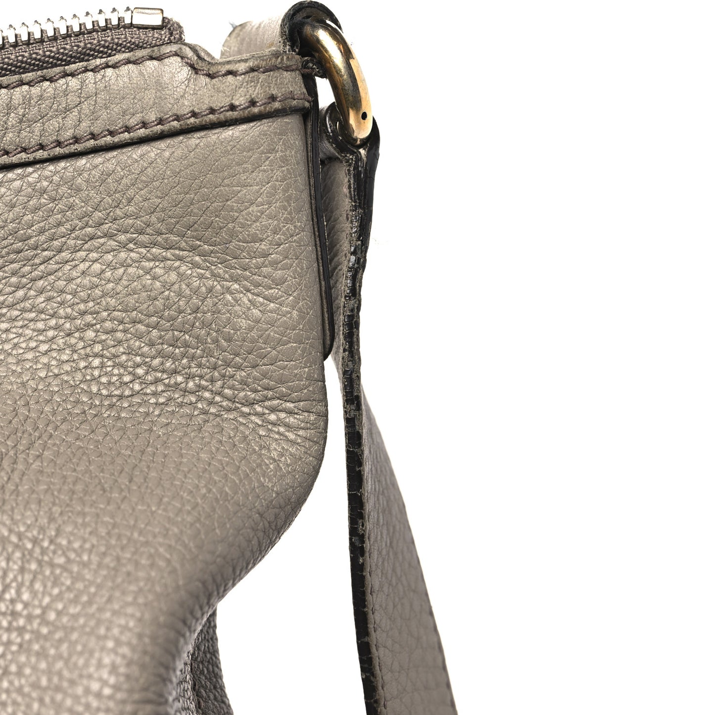 Pebbled Calfskin Medium Soho Hobo New Fango