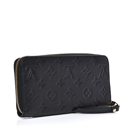 Louis Vuitton Empreinte Zippy Wallet Black 2 of 9