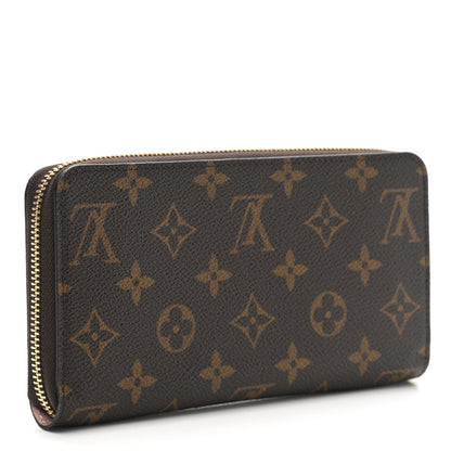 Louis Vuitton Monogram Zippy Wallet Rose Ballerine 3 of 7