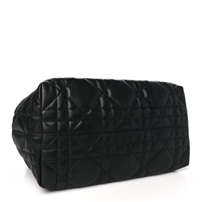 Christian Dior Calfskin Macrocannage Medium Toujours Black 5 of 11