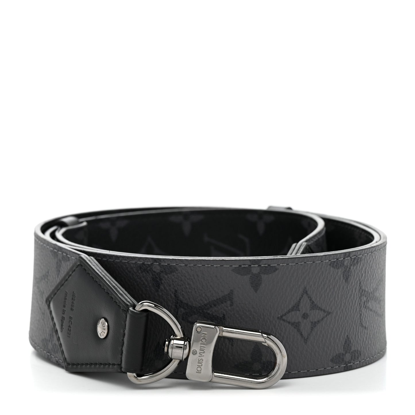 Monogram Eclipse Reversible Bandouliere Shoulder Strap