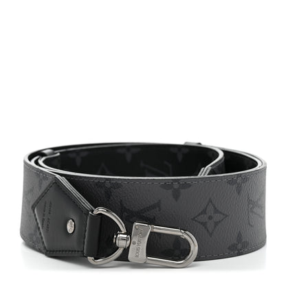 Louis Vuitton Monogram Eclipse Reversible Bandouliere Shoulder Strap 1 of 4