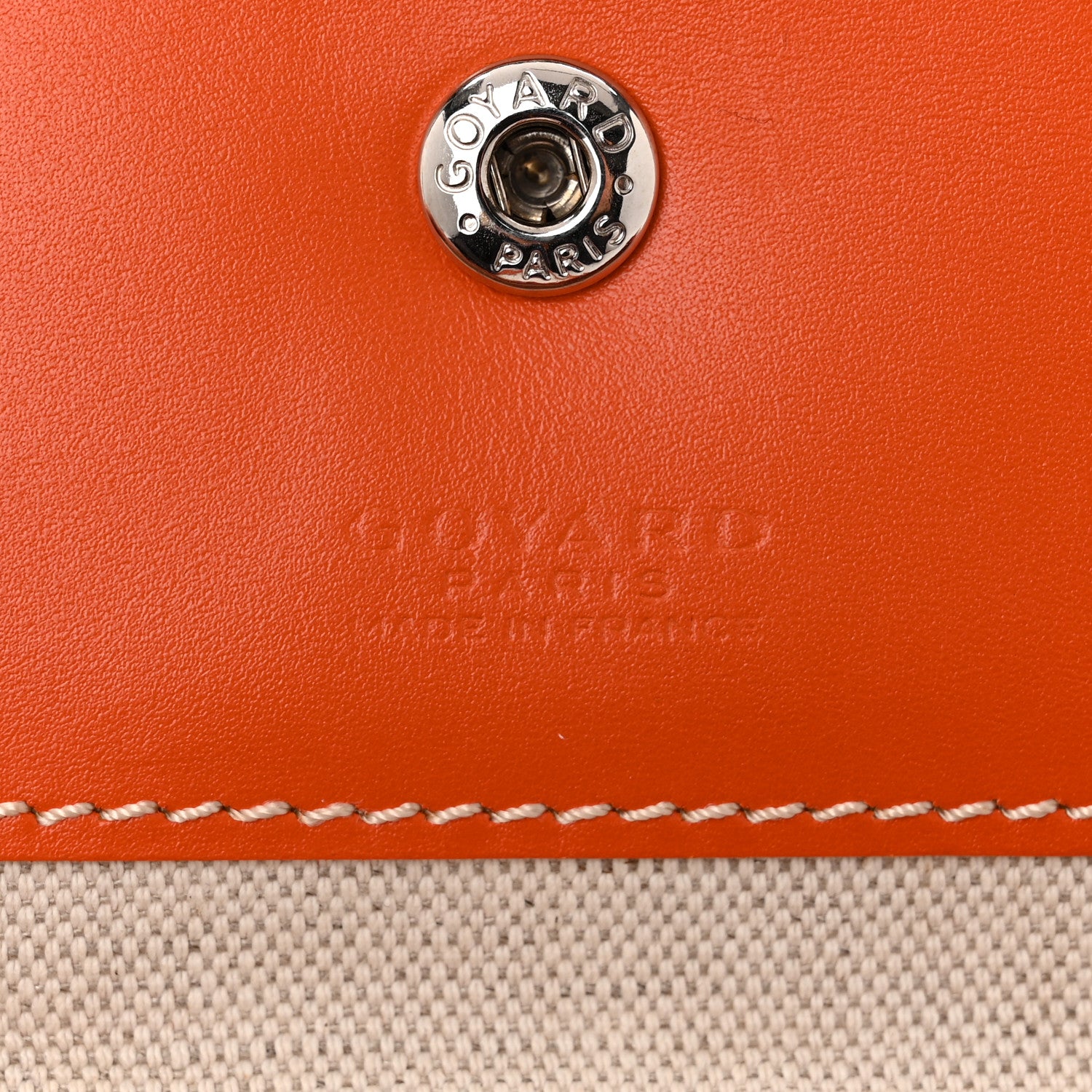 Goyard Goyardine Saint Louis GM Orange 7 of 16