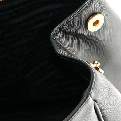 Prada Saffiano Lux Large Tote Black 6 of 21