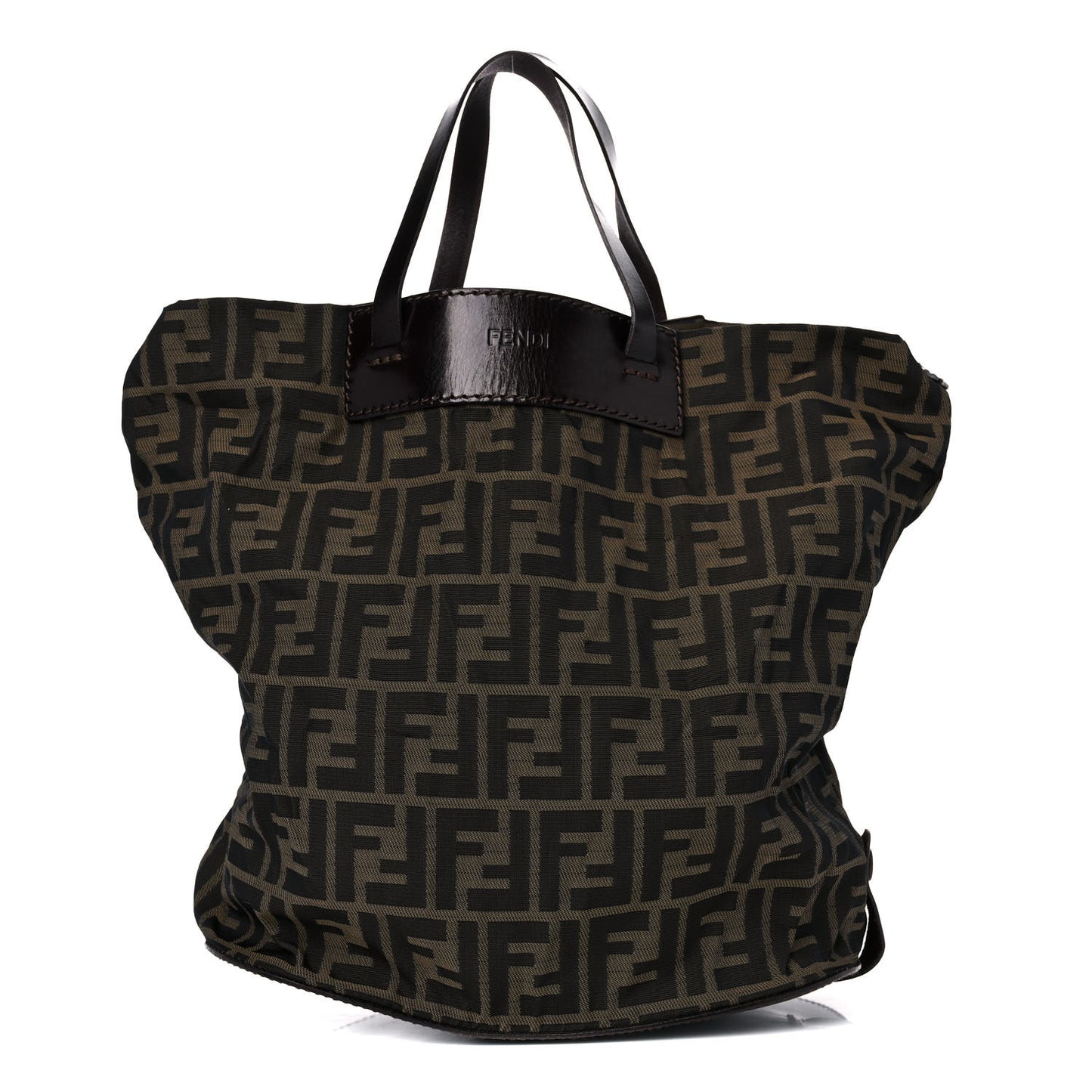 Zucca Calfskin Tote Tobacco