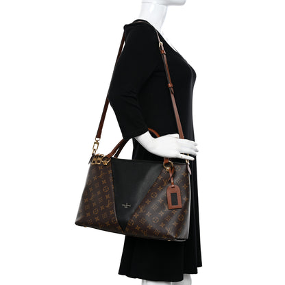 Louis Vuitton Monogram V Tote MM Black 2 of 9