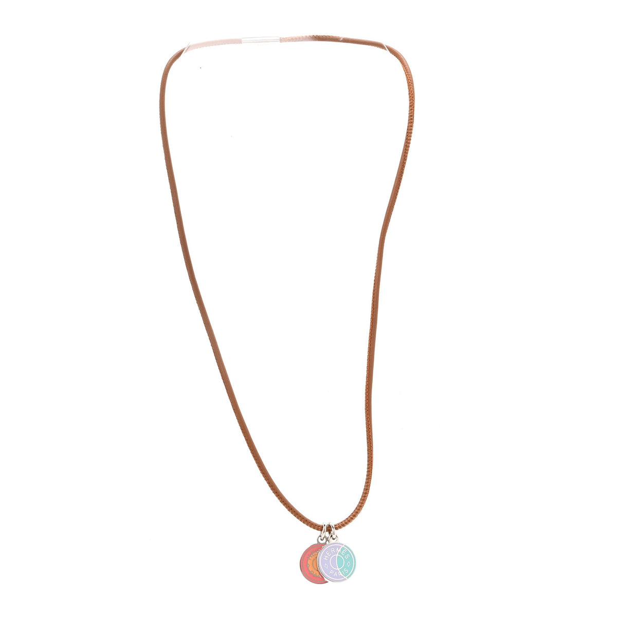 Lacquered Palladium Eclipse Necklace Gold