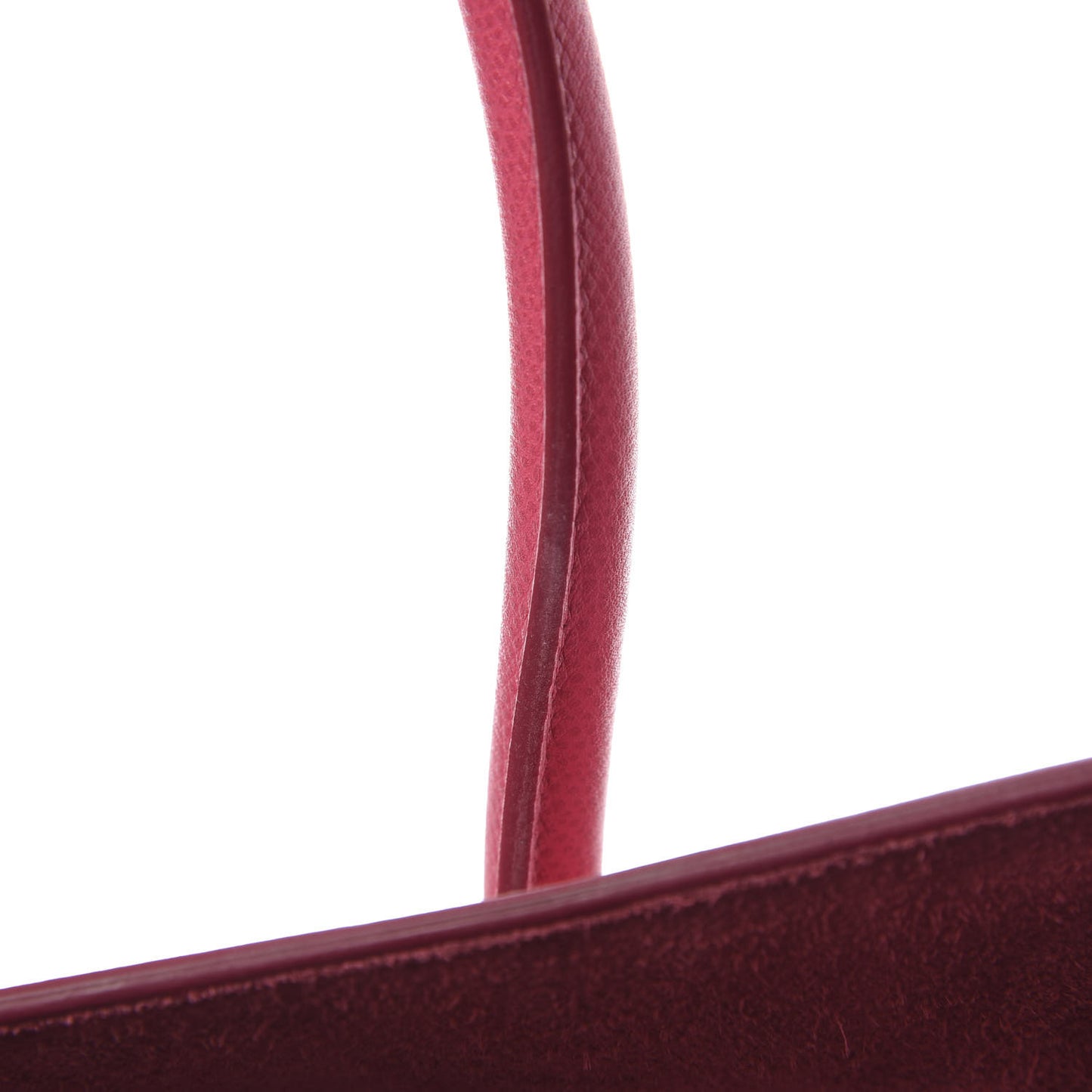 Grained Calfskin Medium Phantom Luggage Fuchsia