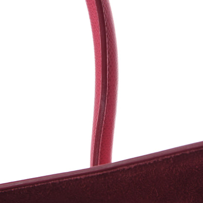 Celine Grained Calfskin Medium Phantom Luggage Fuchsia 14 of 15