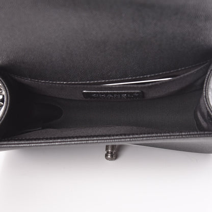 Chanel Caviar Quilted Small Boy Flap Black 7 of 11