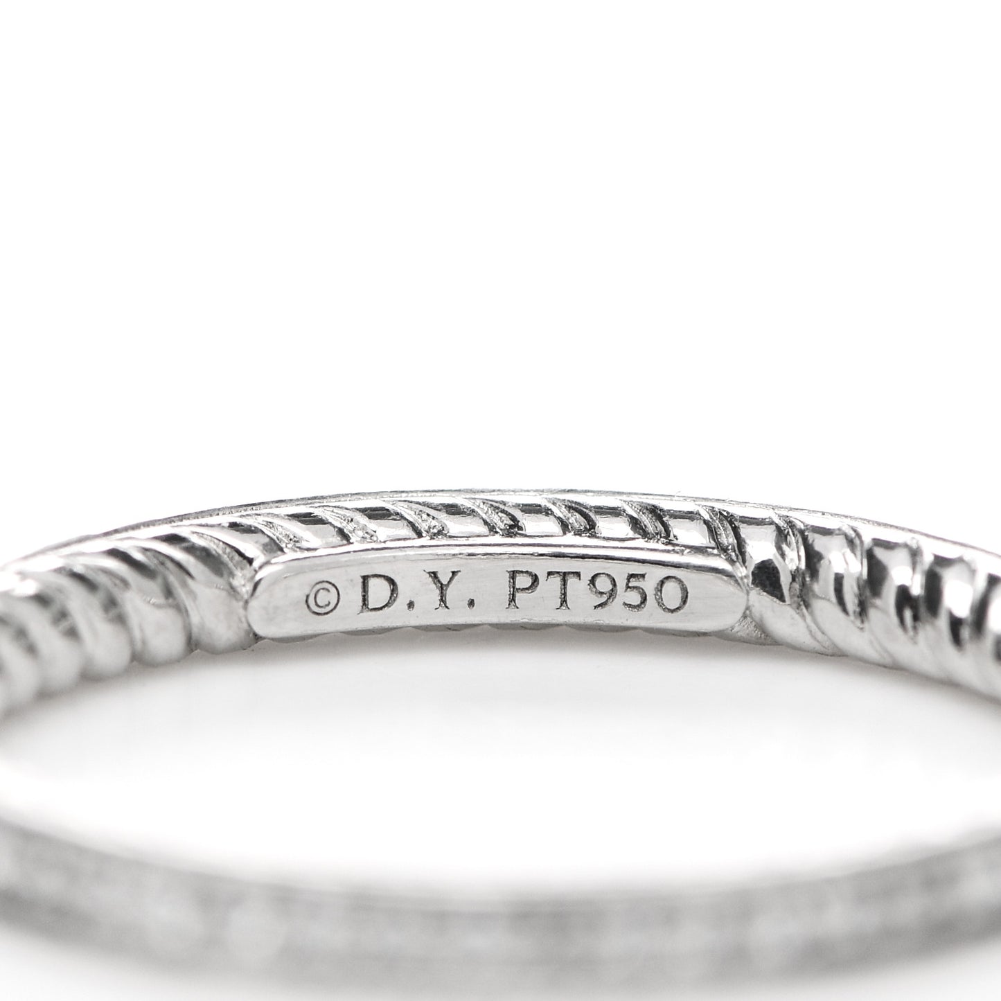 Platinum Diamond 2.3mm Eden Partway Wedding Band Ring 52 6