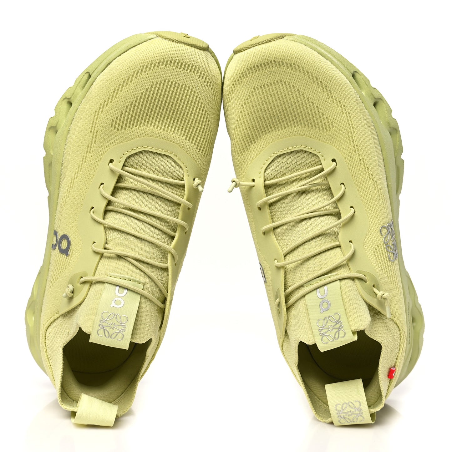 X ON Canvas Mesh Womens Cloudtilt Sneakers 37 Lime Green