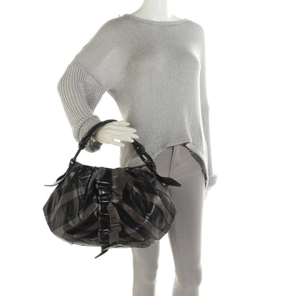 Prada Vitellino Mordore Hobo Grafite 2 of 8