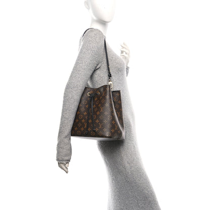 Louis Vuitton Monogram Neonoe MM Black 2 of 10