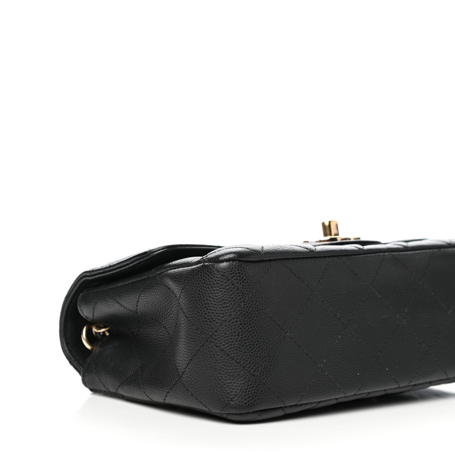 Chanel Caviar Quilted Mini Rectangular Flap Black 8 of 12