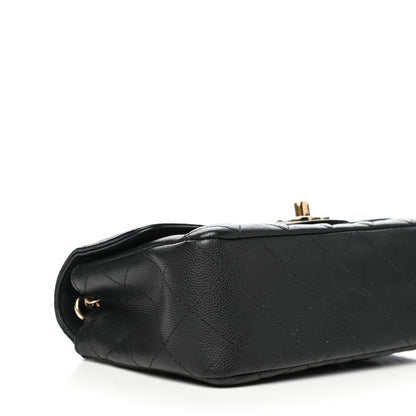 Chanel Caviar Quilted Mini Rectangular Flap Black 8 of 12