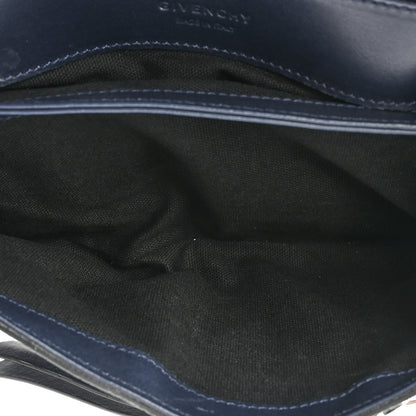 Givenchy Calfskin Duetto Crossbody Bag Blue Burgundy 5 of 13