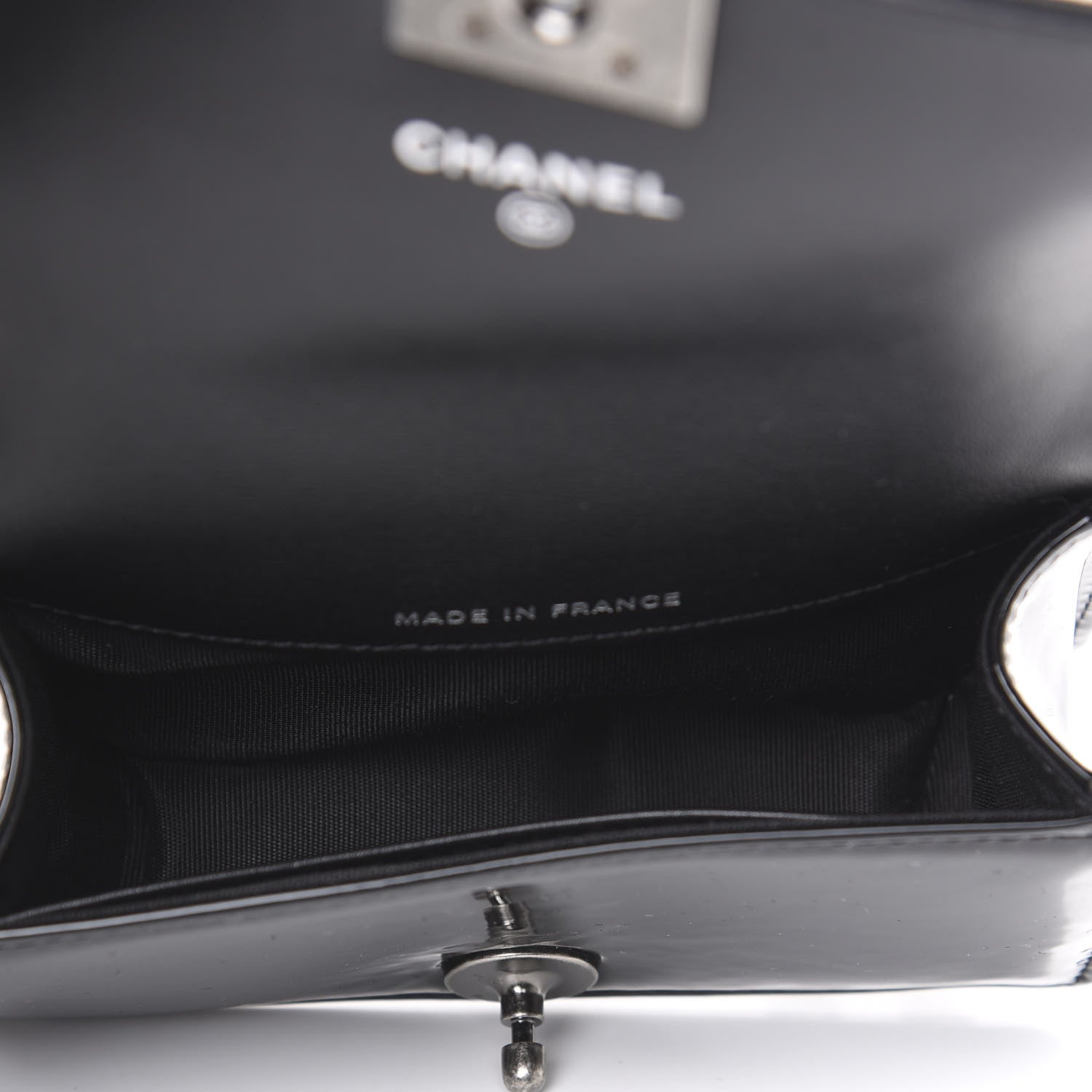 Chanel Lambskin Calfskin Tweed Success Story Set of 4 Minis Bags Black 13 of 24