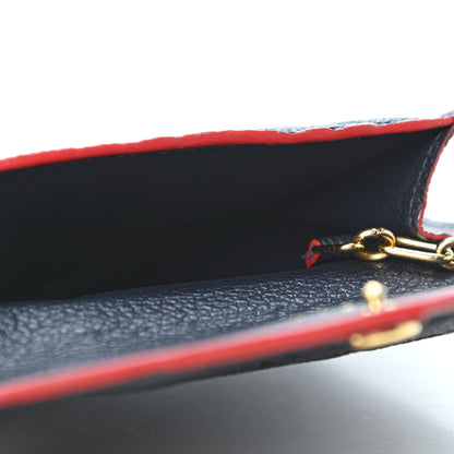 Louis Vuitton Empreinte Key Pouch Marine Rouge 4 of 4