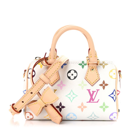 Louis Vuitton LV X TM Monogram Multicolor Nano Speedy White 1 of 10