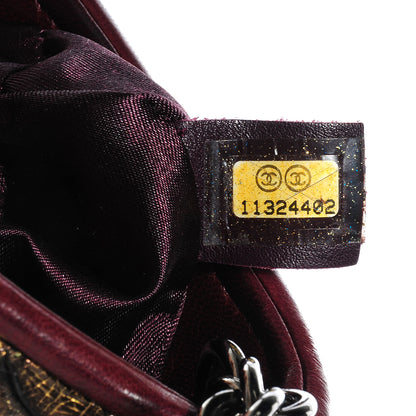 Chanel Python Crochet Soft and Chain Pochette Bronze 6 of 7