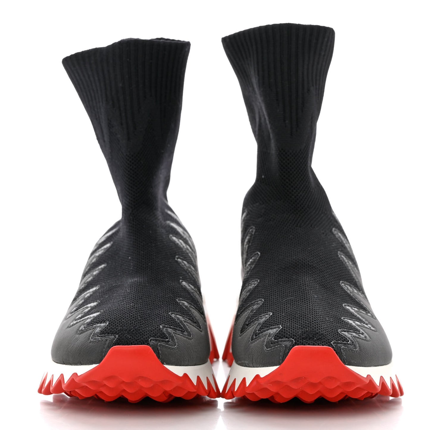 Knit Mesh Sharky Sock Sneakers 38.5 Black