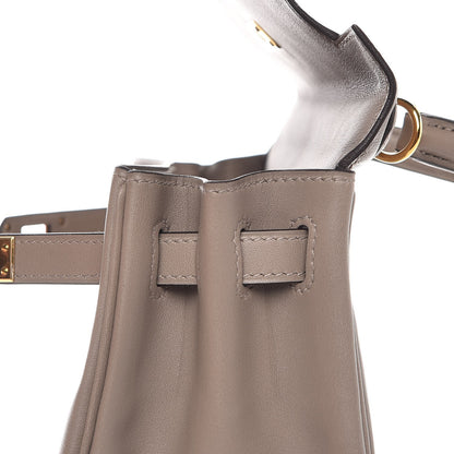 Hermes Swift Kelly Retourne 25 Gris Asphalte 20 of 34