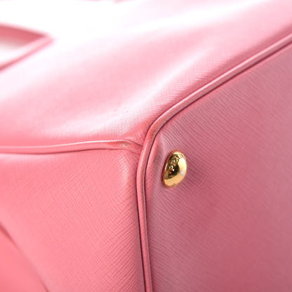 Prada Saffiano Large Galleria Double Zip Tote Geranio 14 of 15