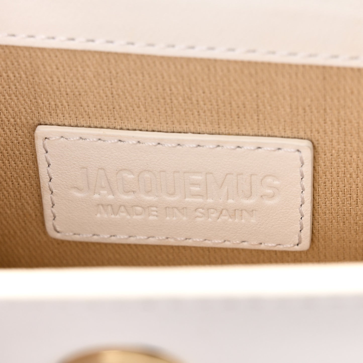 Smooth Calfskin Le Chiquito White