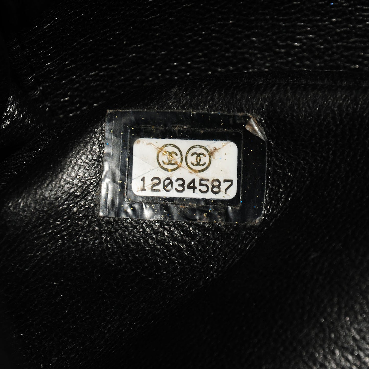 Caviar Jumbo Single Flap Black