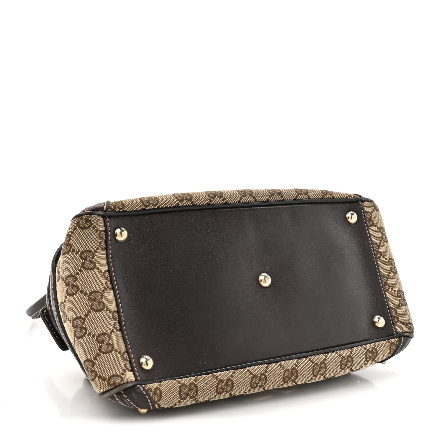Gucci Monogram Medium Wave Boston Dark Brown 4 of 18