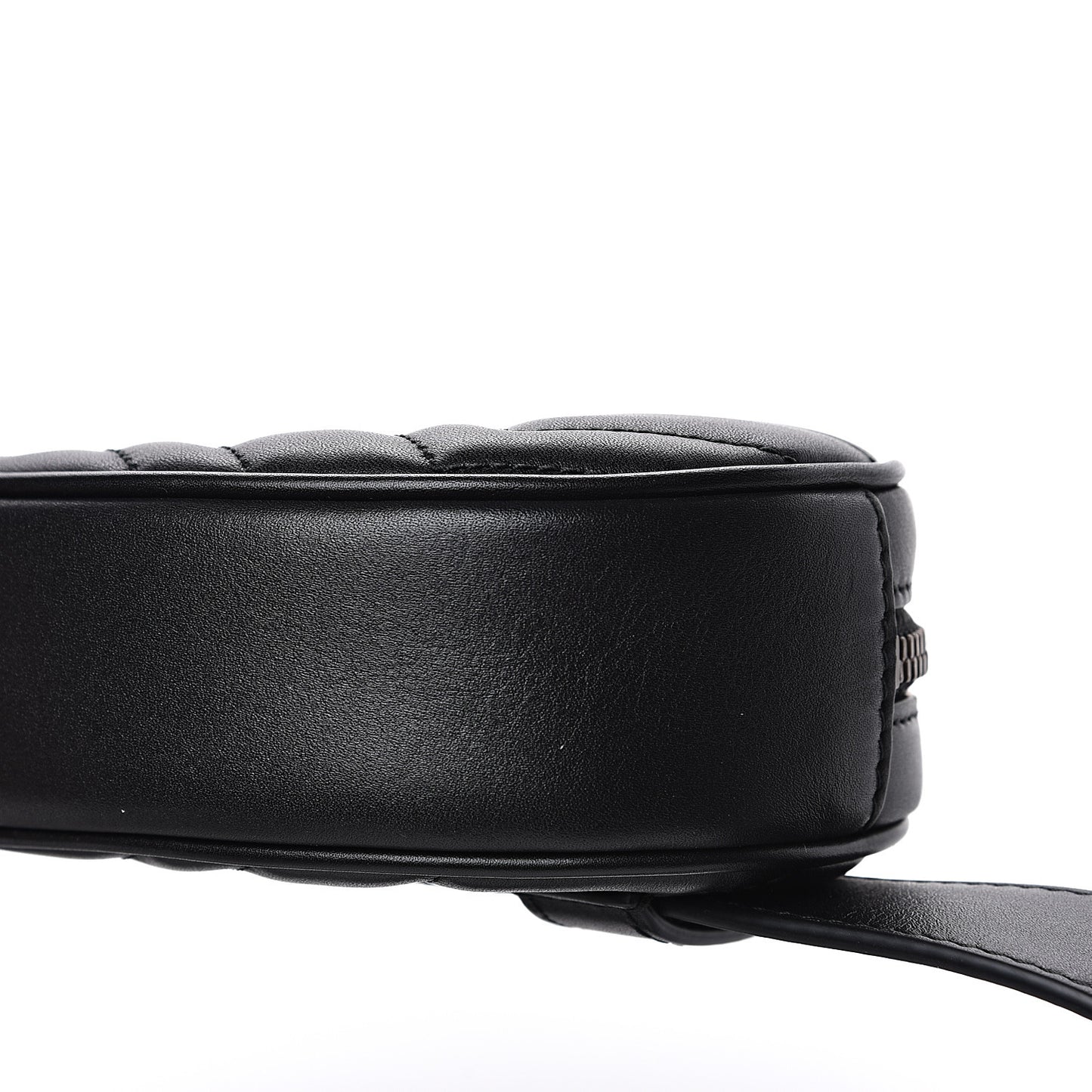Calfskin Matelasse GG Marmont Belt Bag 85 34 Black